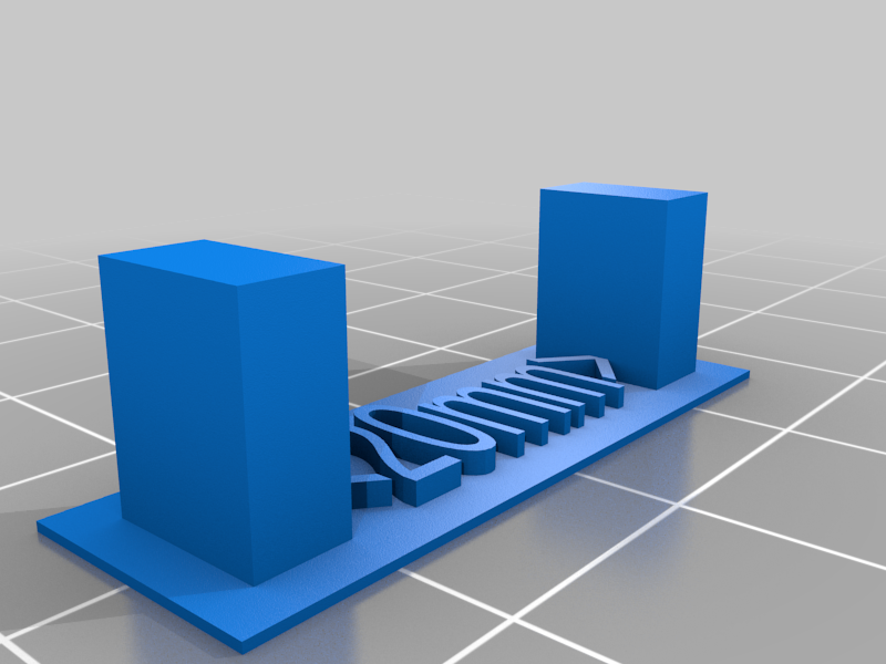 Customizable simple printer gap test