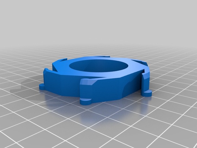 30.5 to 57mm 6 arm spool adapter (Wanhao i3 to MG PETG)