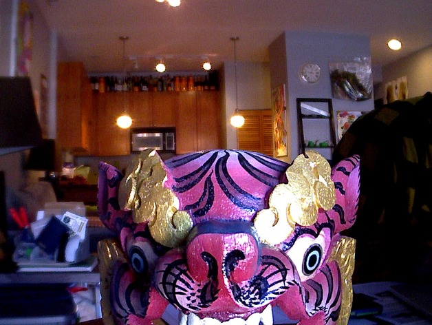 bhutanese tiger mask