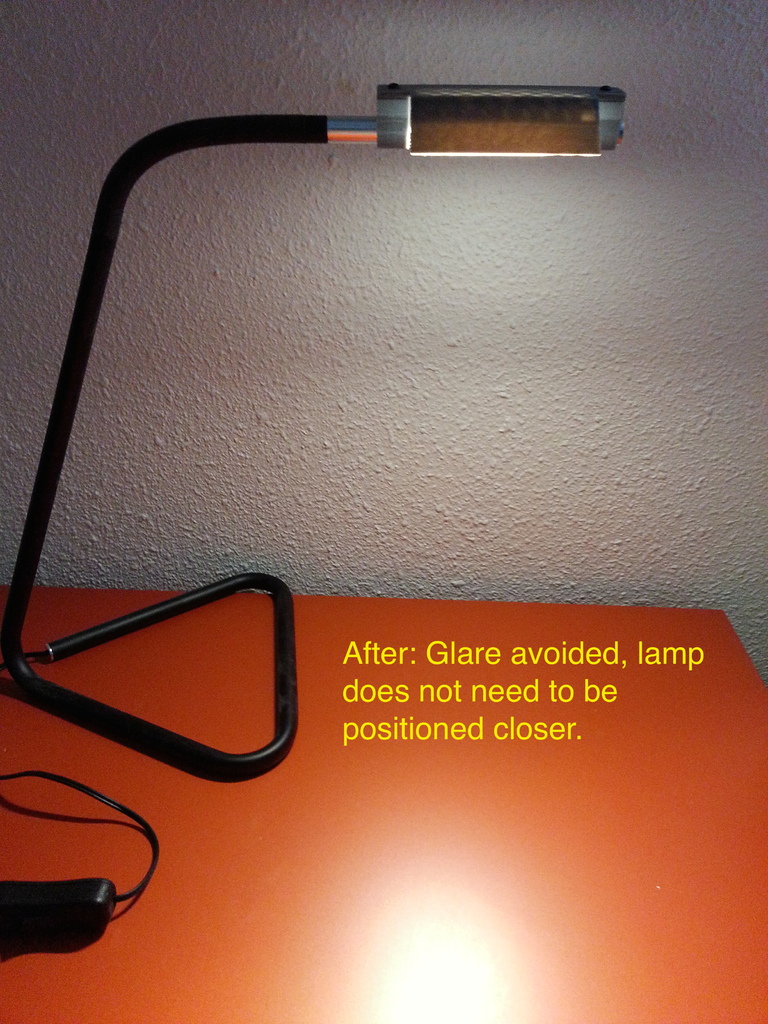 Anti-Glare SHADE for IKEA Harte LED Lamp