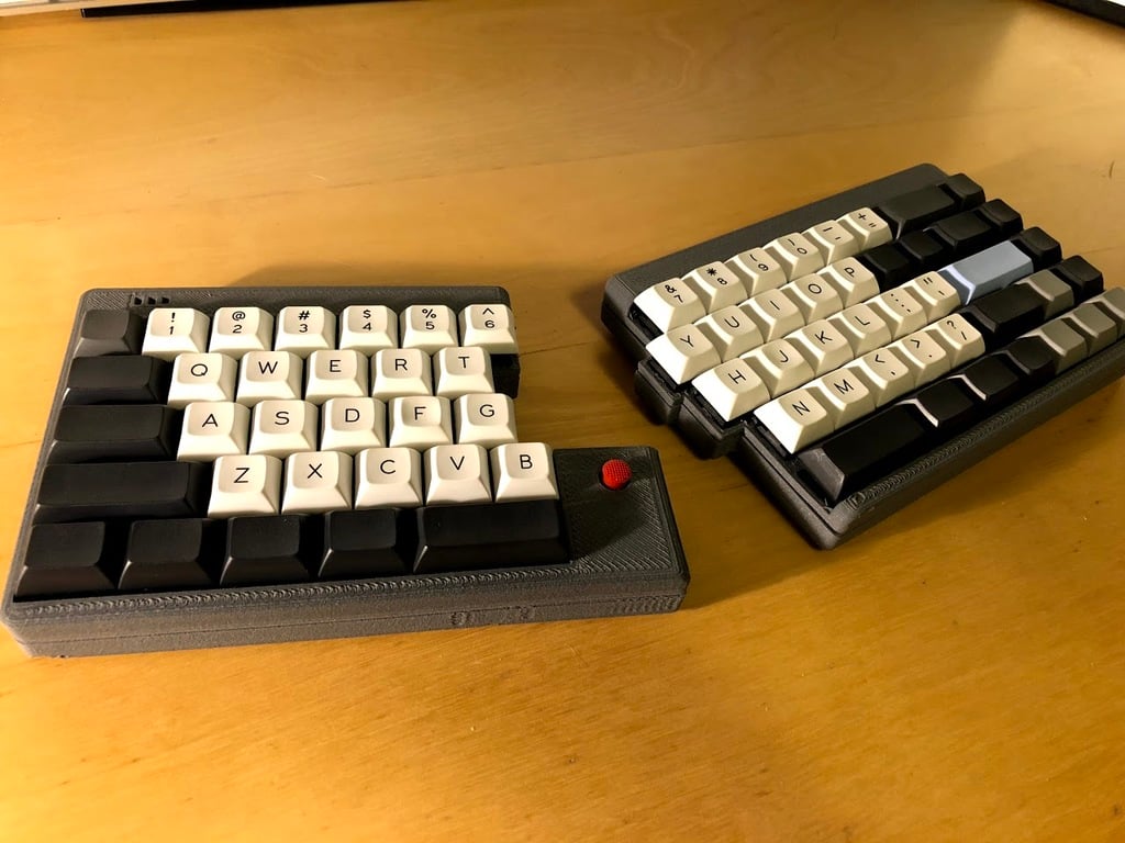 TS65 Split Mechanical Keyboard Case (standard, flexible, and with trackpoint)