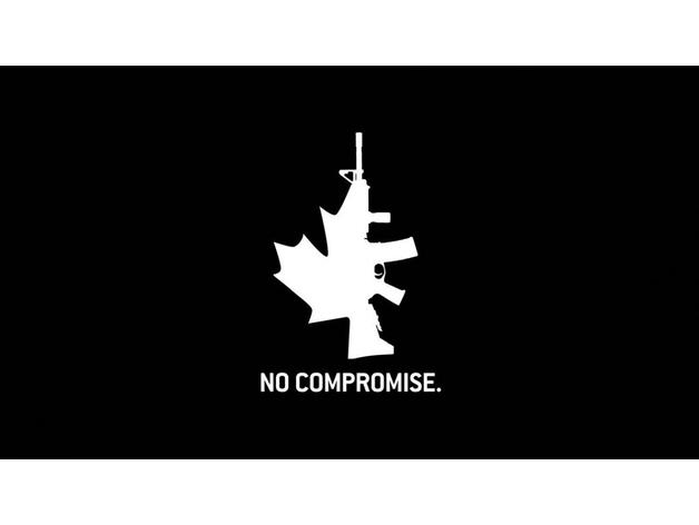 Canadian Flag AR 15