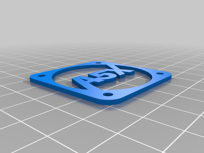 40x40mm Fan Grid A5X Name