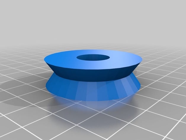 Simple roller for the small spool rack that you can find in thingiverse
