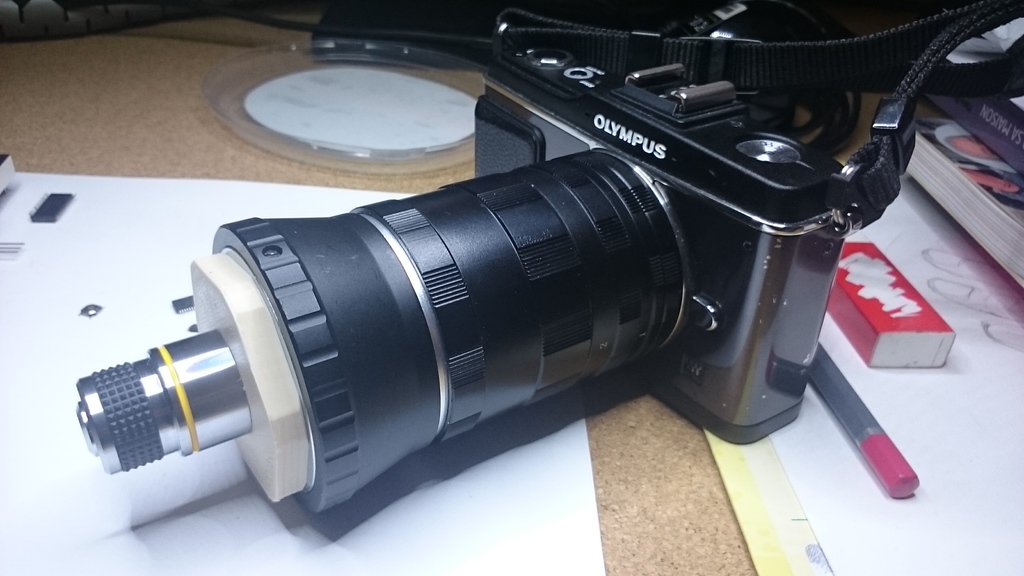 RMS to M42 lens adaptator