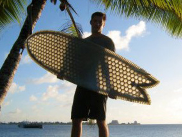 Cardboard Surfboard - 6'4"