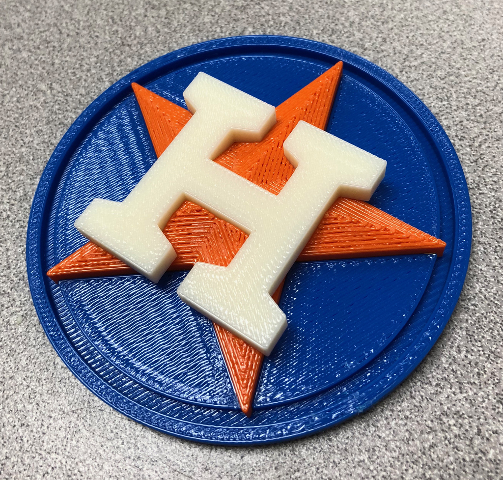3D Houston Astros Logo