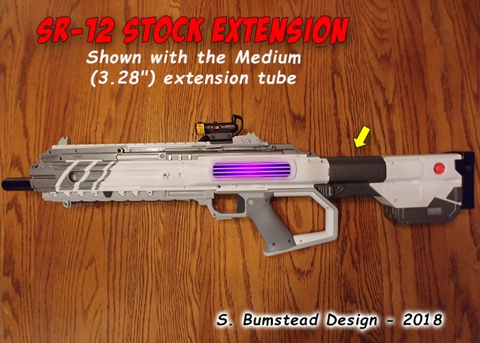 Recoil SR12 Gun Stock Extender