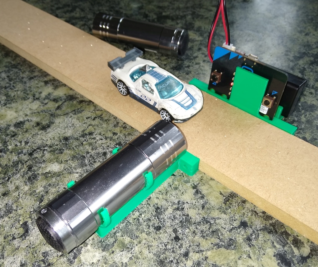 MicroBit Toy Car Timing Gate