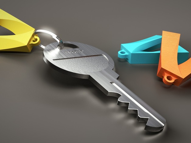 Autodesk VRED Product Logo Keychain