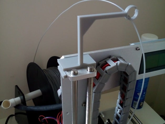 Filament guide for Geeetech prusa i3 aluminum