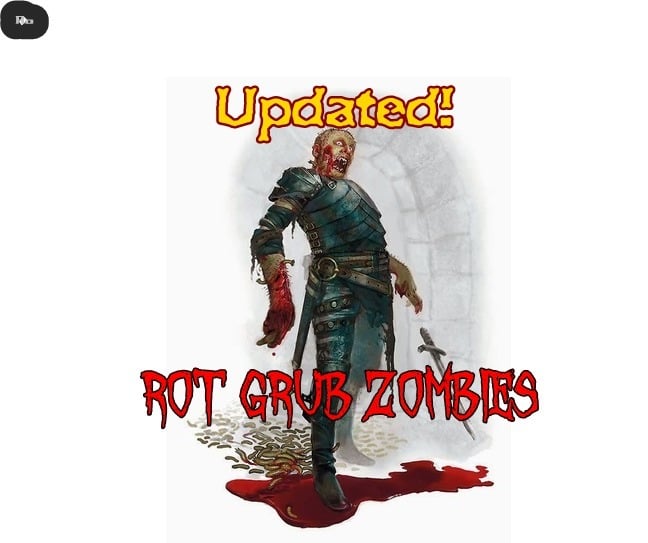 Rot Grub Zombies for Tabletop Gaming