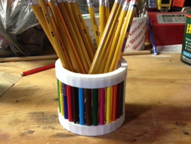 Colored Pencil Cup