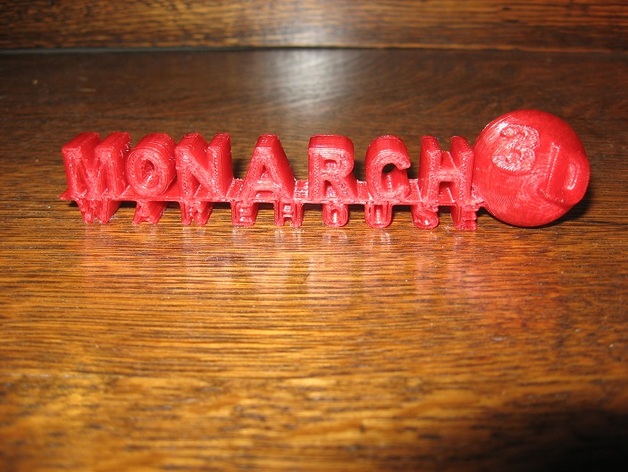 Monarch 3D Warehouse 3D Logo