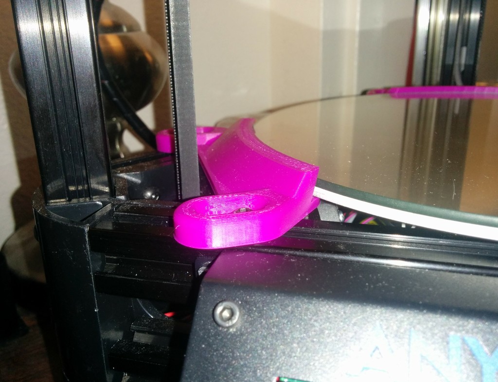 Anycubic (Kossel Mini) Heated Bed Clamp