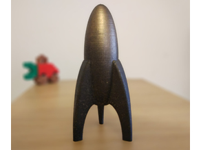 hollow rocket 3D model