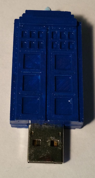 Tardis - USB Front Cover