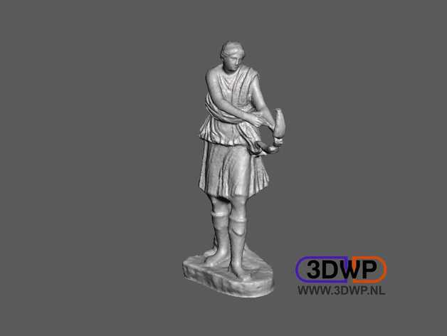 Artemis Statue 3D Scan