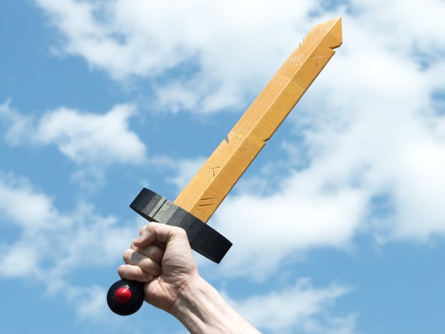Finn's Golden Sword of Battle, 'Scarlet', from Adventure Time