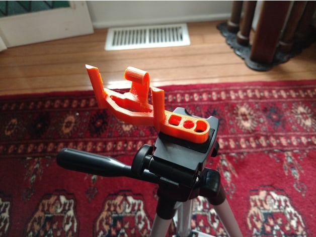 Offset Iphone Tripod Mount with threads