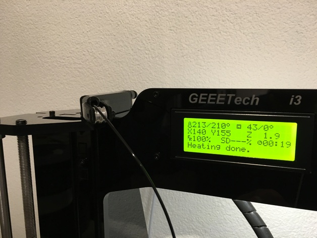 Geeetech i3 Filament Guide