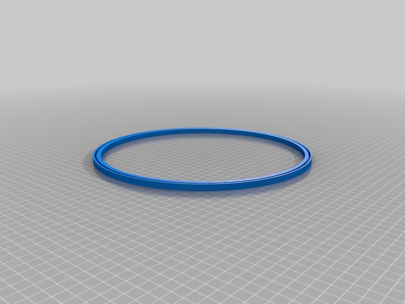 Paper towel stand base ring