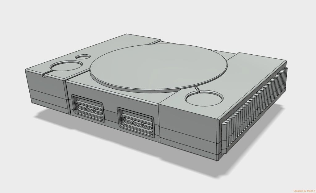 Playstation Pi Mini V.2 (Raspberry Pi 2 + 3 Case)