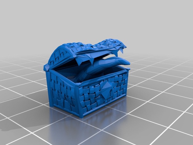 Image of Woven Chest Mimic for D&D