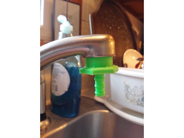 Barbed Faucet Adapter By Markag