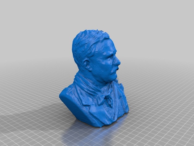 Roosevelt Scan with MakerBot Digitizer