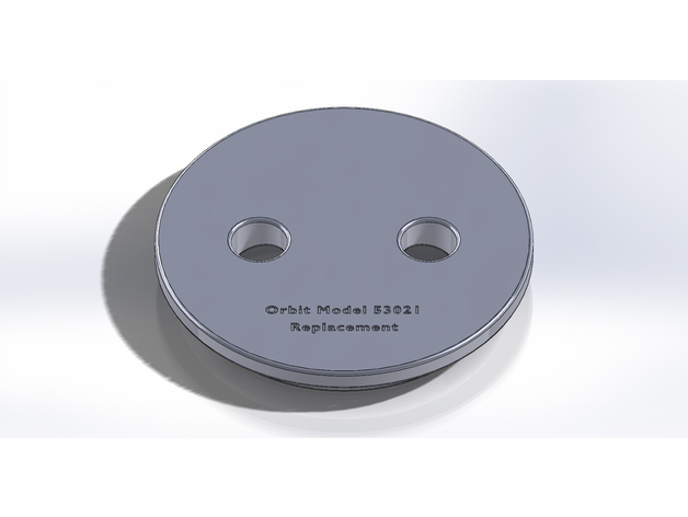 Sprinkler valve box cover - replaces Orbit Model No. 53021