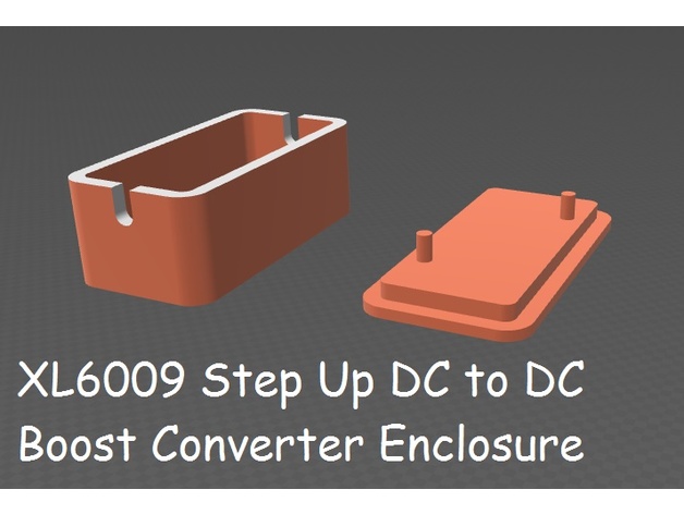 XL6009 Boost DC to DC Step Up Converter Case