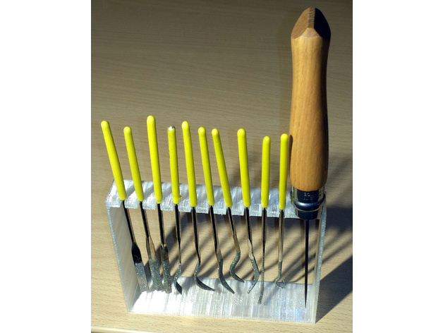 File tool and knife holder