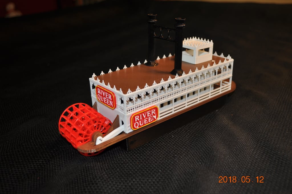 Steam Boat Paddle Wheeler w/ assembly instructions