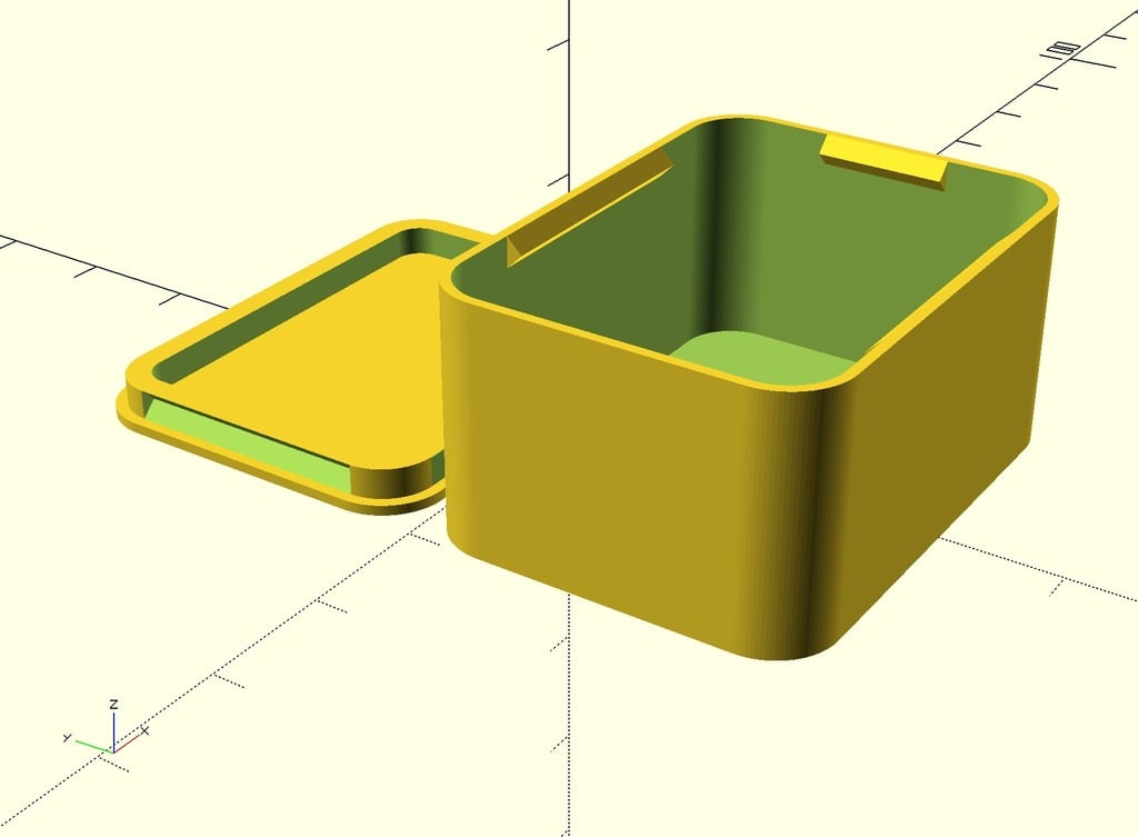 Customizable snap-fit electronics project box enclosure