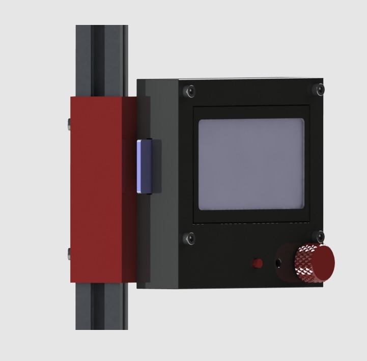 RepRapDiscount Full Graphic Smart Controller Mount 2020 Delta Kossel Printer