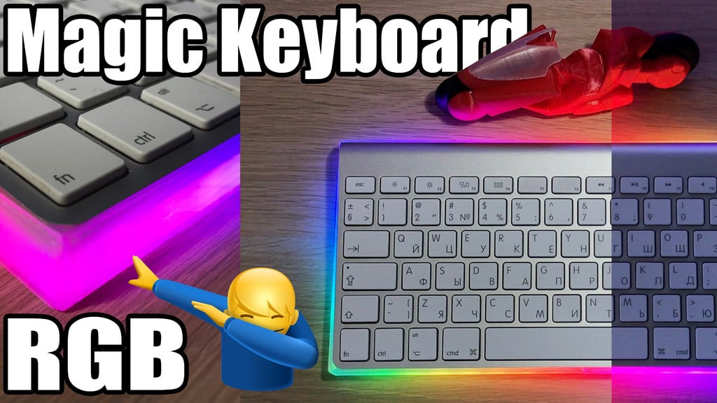 RGB Apple Magic Keyboard