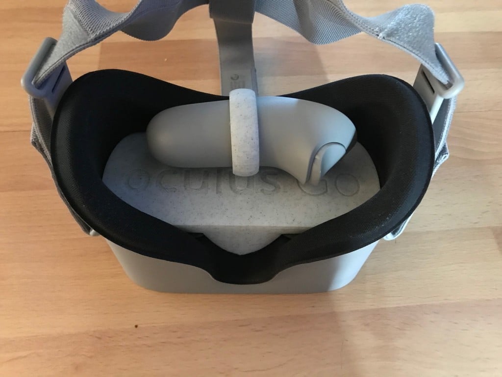 Lens Cover and Controller Holder for Oculus Go