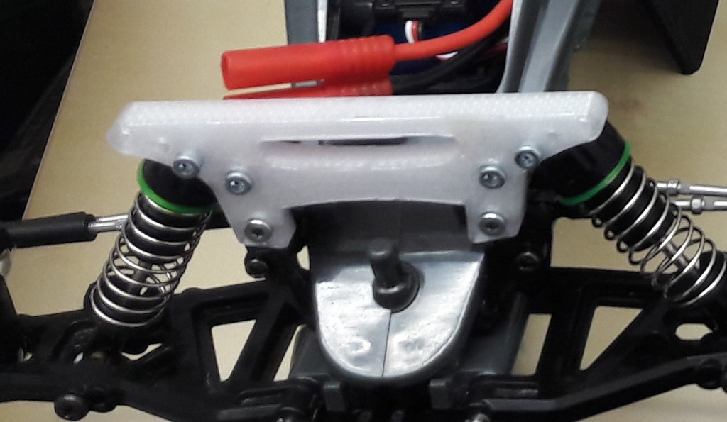 Tamiya DT-03 Front Suspension Mount Modified