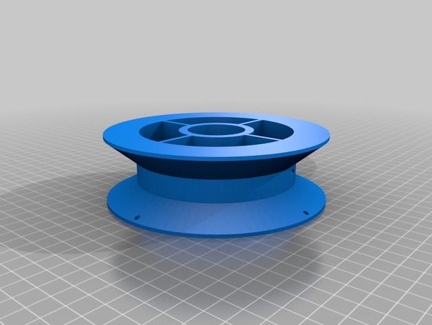 My Customized filament spool or wheel creator