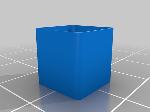 My Customized Thin Wall Calibration Cube 10x10x10 nozzle 0.35