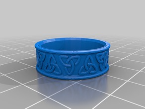 Celtic Ring 3D model