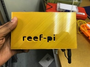 reef-pi - all in one enclosure for pi 3