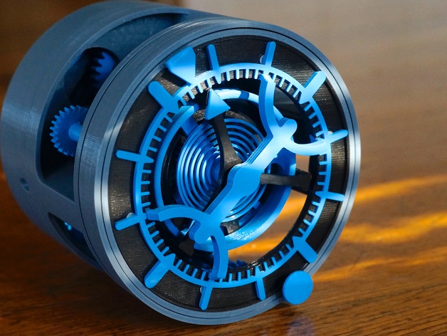 3D Tourbillon Clock Torque Modification