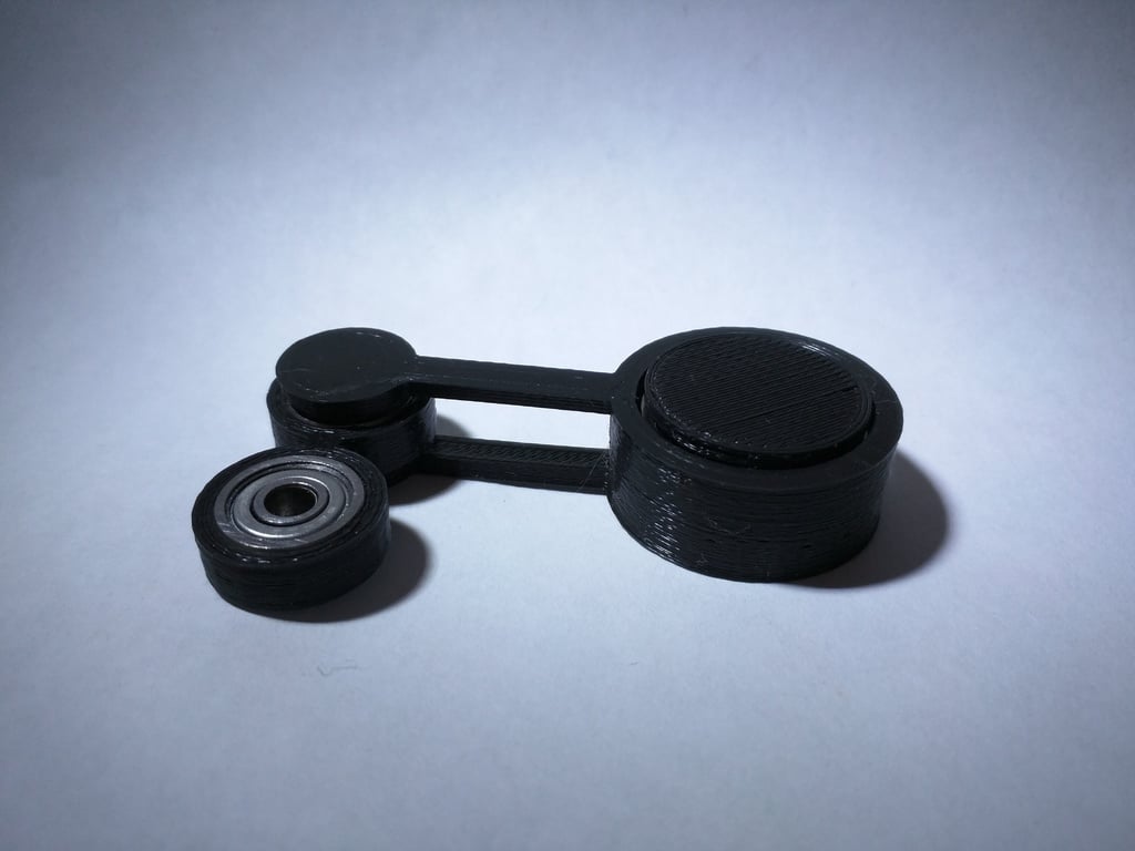 Double Pendulum Fidget Spinner