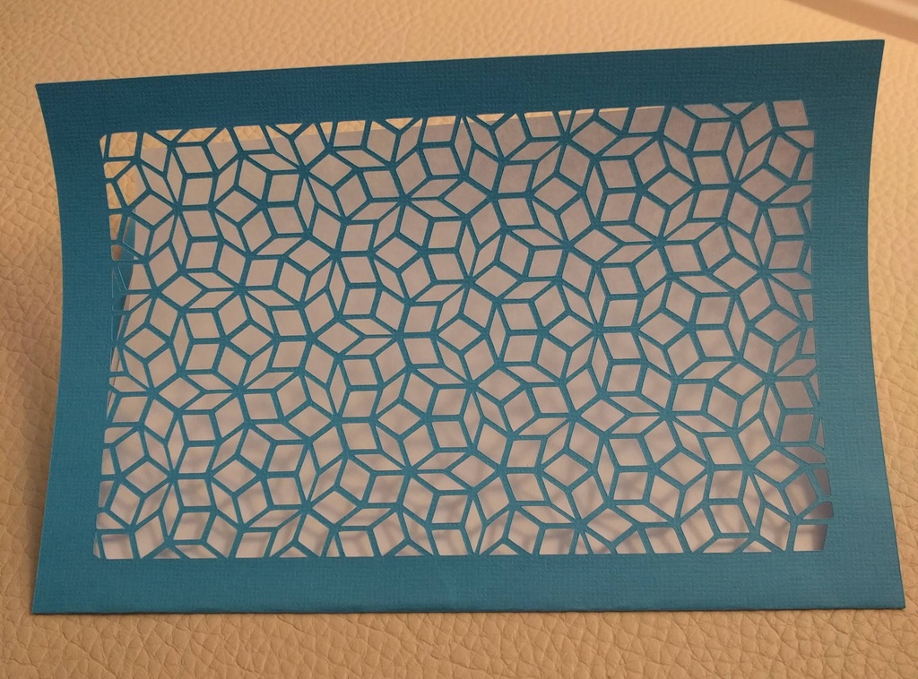 Penrose Tiling Greeting Card