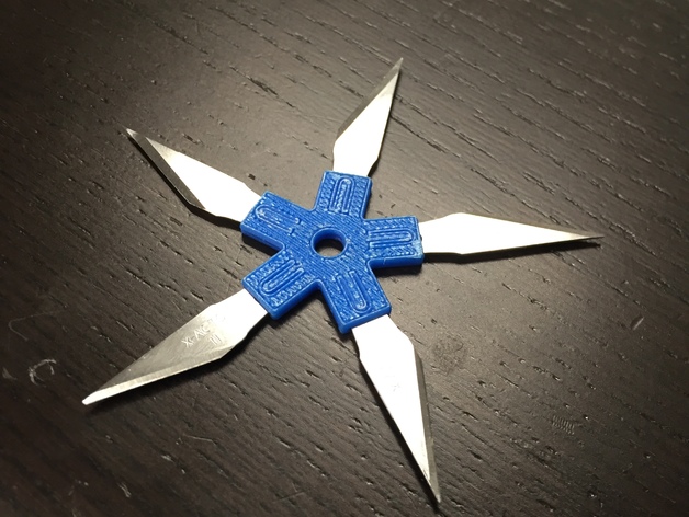 X-Acto Blade Throwing Star