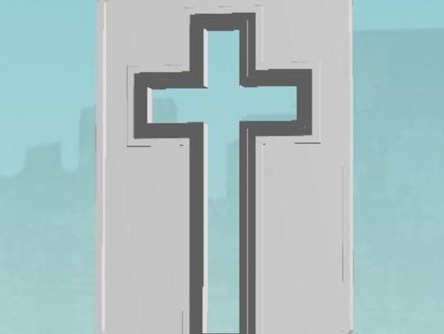 Military Tag Cross