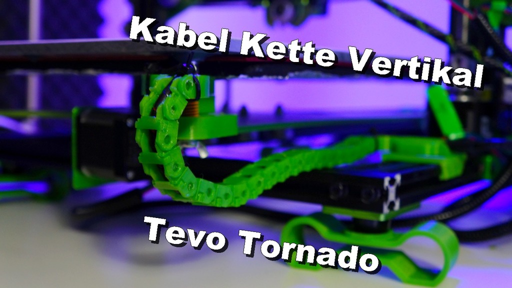 Tevo Tornado Cable chain (Vertikal)