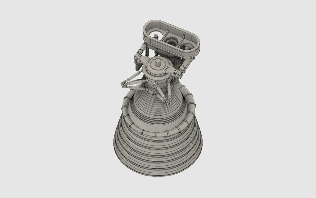 Saturn V Rocket - F1 Engine